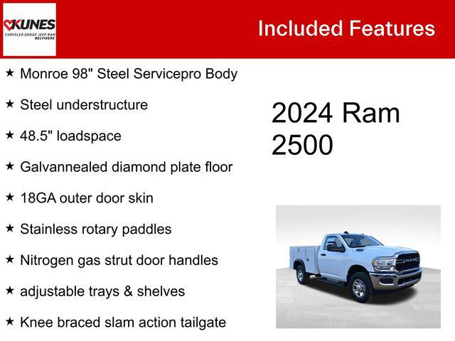 2024 RAM Ram 2500 RAM 2500 TRADESMAN REGULAR CAB 4X4 8 BOX