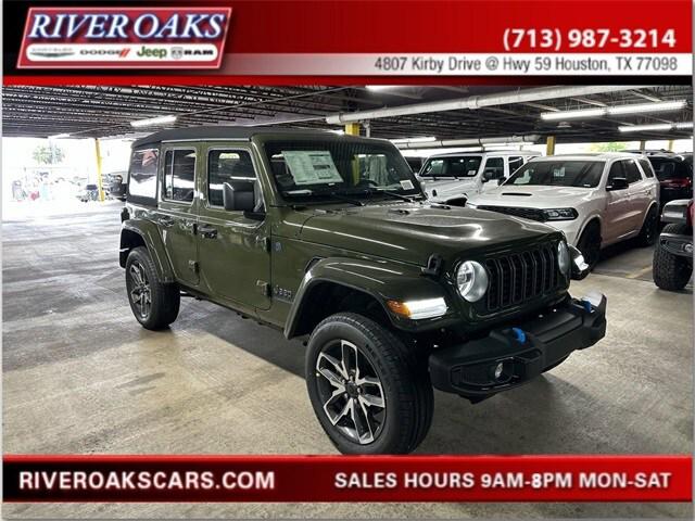 2024 Jeep Wrangler 4xe WRANGLER 4-DOOR SPORT S 4xe