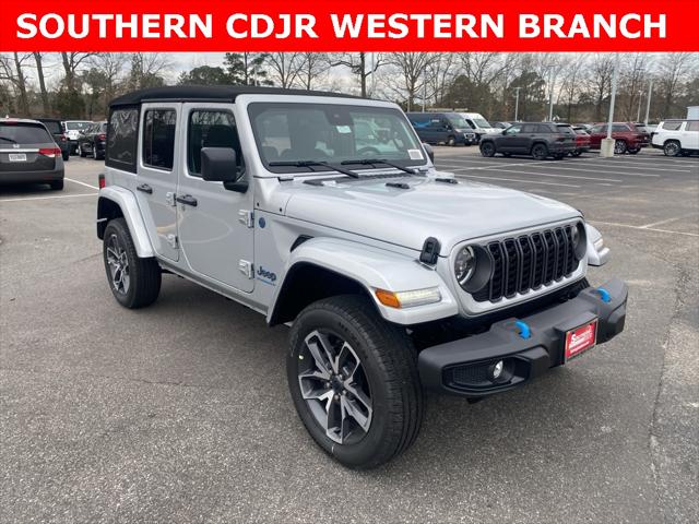 2024 Jeep Wrangler 4xe WRANGLER 4-DOOR SPORT S 4xe