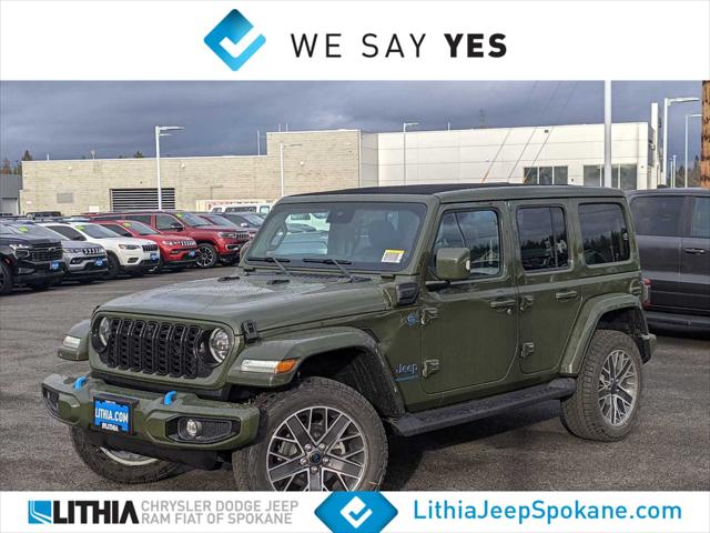 2024 Jeep Wrangler 4xe WRANGLER 4-DOOR HIGH ALTITUDE 4xe