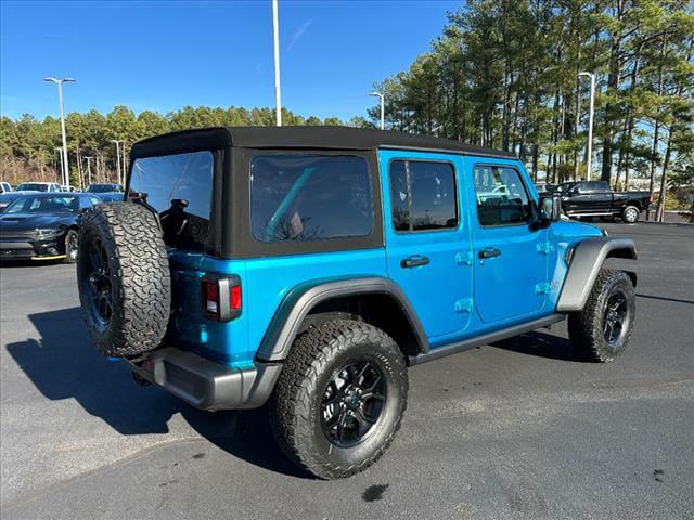 2024 Jeep Wrangler 4xe WRANGLER 4-DOOR WILLYS 4xe