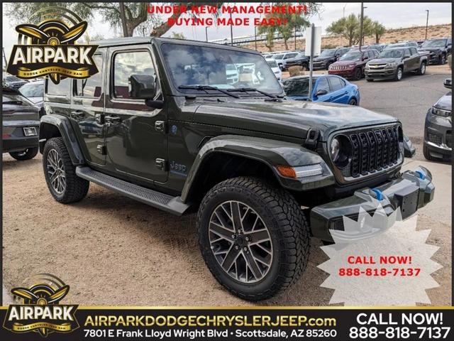 2024 Jeep Wrangler 4xe WRANGLER 4-DOOR HIGH ALTITUDE 4xe