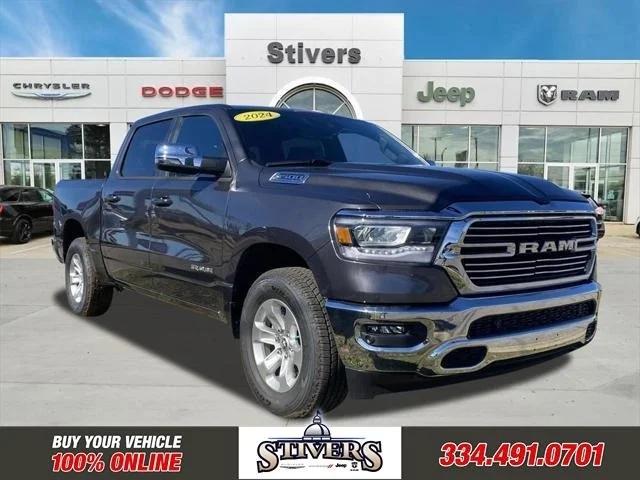 2024 RAM Ram 1500 RAM 1500 LARAMIE CREW CAB 4X4 57 BOX