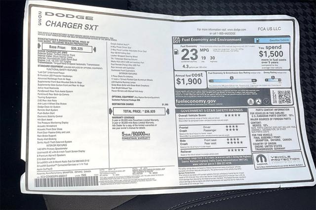 New 2023 Dodge Charger For Sale in Millington, TN