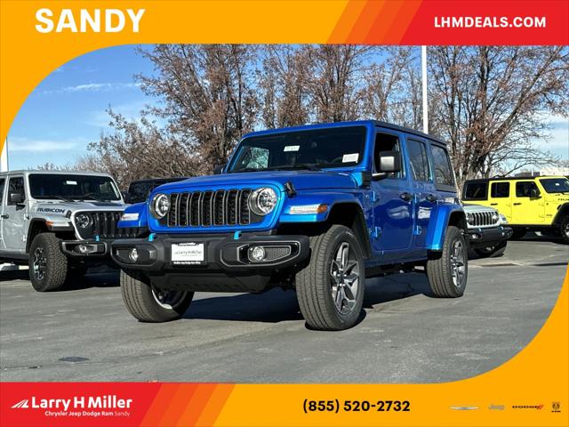 2024 Jeep Wrangler 4xe WRANGLER 4-DOOR SPORT S 4xe