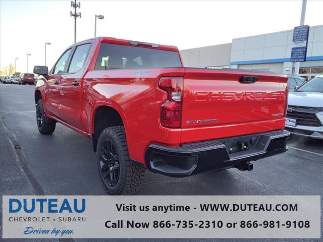 2024 Chevrolet Silverado 1500 4WD Crew Cab Short Bed Custom Trail Boss