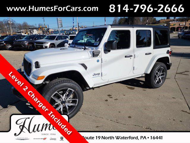 2024 Jeep Wrangler 4xe WRANGLER 4-DOOR SPORT S 4xe