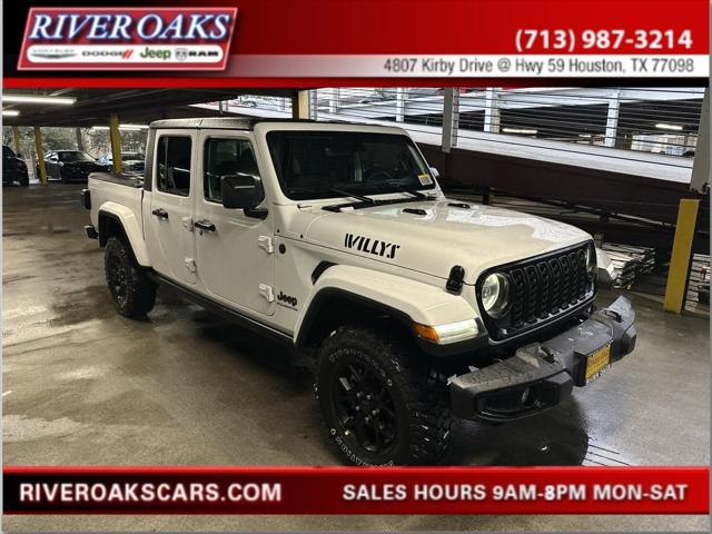 2024 Jeep Gladiator GLADIATOR WILLYS 4X4