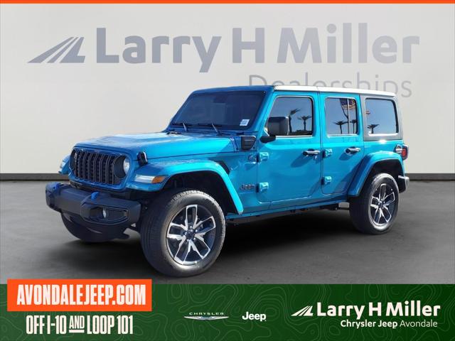 2024 Jeep Wrangler 4xe WRANGLER 4-DOOR SPORT S 4xe