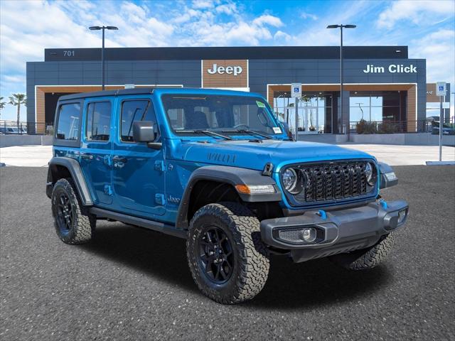 2024 Jeep Wrangler 4xe WRANGLER 4-DOOR WILLYS 4xe