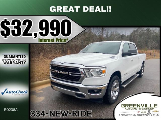 2022 RAM 1500 Big Horn Crew Cab 4x2 64 Box