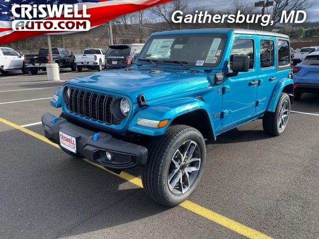 2024 Jeep Wrangler 4xe WRANGLER 4-DOOR SPORT S 4xe