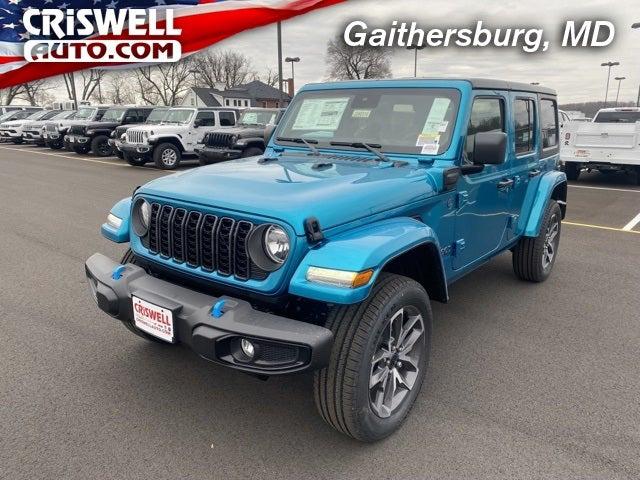 2024 Jeep Wrangler 4xe WRANGLER 4-DOOR SPORT S 4xe