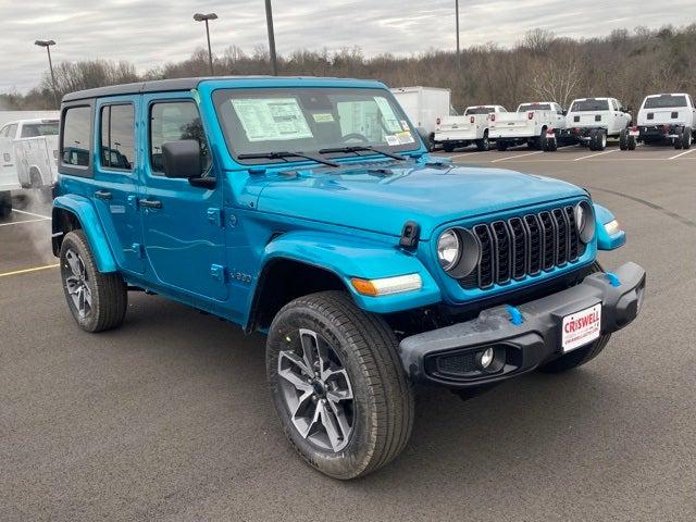 2024 Jeep Wrangler 4xe WRANGLER 4-DOOR SPORT S 4xe