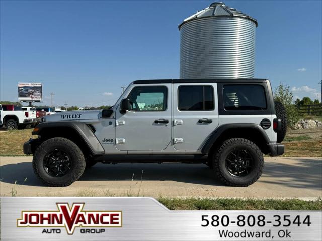 2024 Jeep Wrangler 4xe WRANGLER 4-DOOR WILLYS 4xe