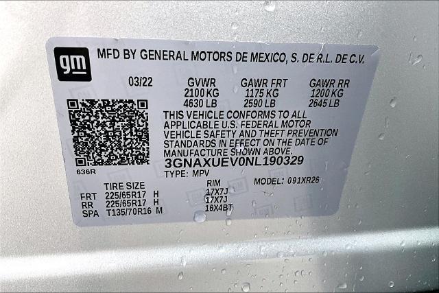 2022 Chevrolet Equinox AWD LT