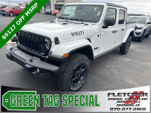 2024 Jeep Gladiator GLADIATOR WILLYS 4X4