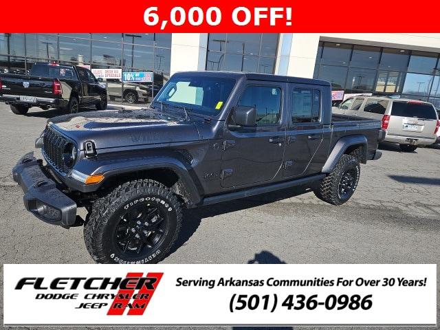 2024 Jeep Gladiator GLADIATOR WILLYS 4X4