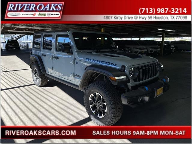 2024 Jeep Wrangler 4xe WRANGLER 4-DOOR RUBICON 4xe