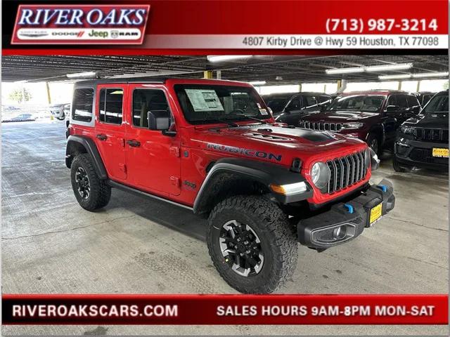 2024 Jeep Wrangler 4xe WRANGLER 4-DOOR RUBICON 4xe