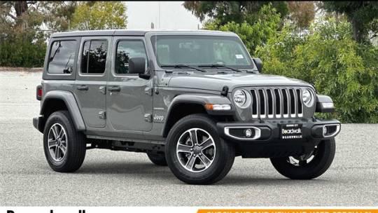 New 2023 Jeep Wrangler 4xe Sahara Sport Utility in Evanston #NJ1607