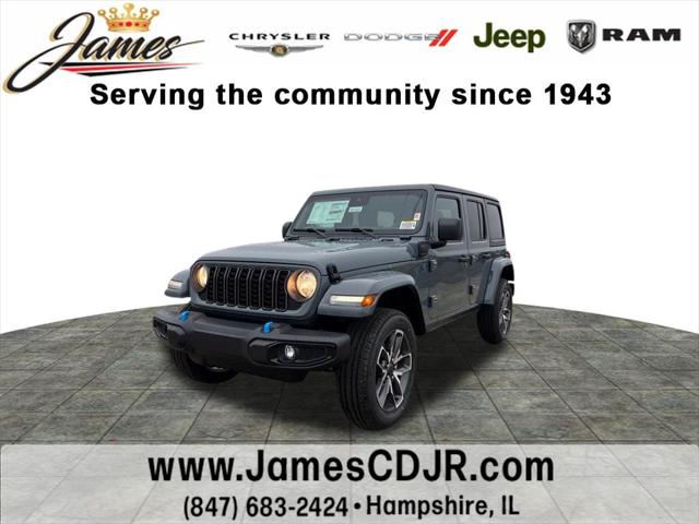 2024 Jeep Wrangler 4xe WRANGLER 4-DOOR SPORT S 4xe