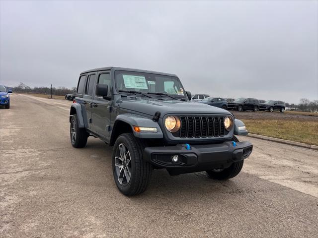 2024 Jeep Wrangler 4xe WRANGLER 4-DOOR SPORT S 4xe