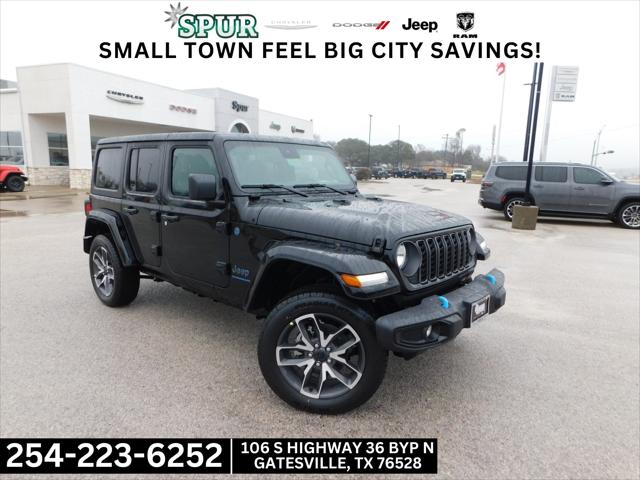 2024 Jeep Wrangler 4xe WRANGLER 4-DOOR SPORT S 4xe