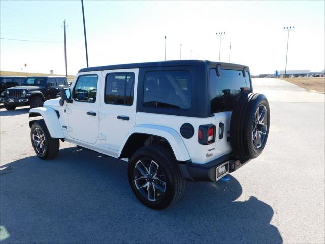 2024 Jeep Wrangler 4xe WRANGLER 4-DOOR SPORT S 4xe