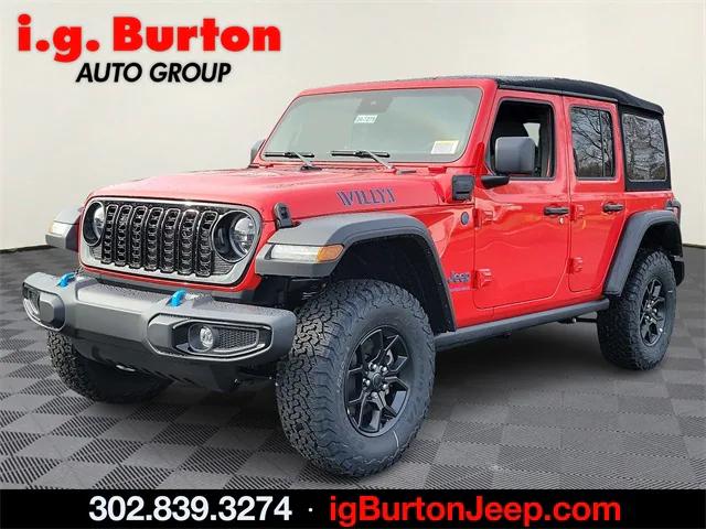 2024 Jeep Wrangler 4xe WRANGLER 4-DOOR WILLYS 4xe