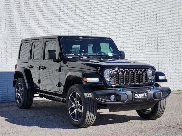 2024 Jeep Wrangler 4xe WRANGLER 4-DOOR SPORT S 4xe