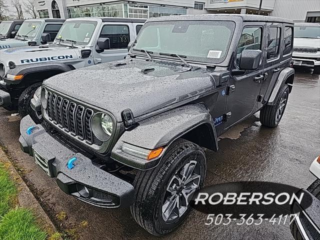 2024 Jeep Wrangler 4xe WRANGLER 4-DOOR SPORT S 4xe