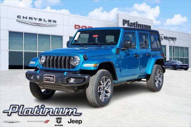 2024 Jeep Wrangler 4xe WRANGLER 4-DOOR SPORT S 4xe