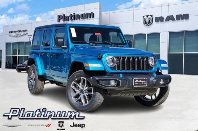 2024 Jeep Wrangler 4xe WRANGLER 4-DOOR SPORT S 4xe