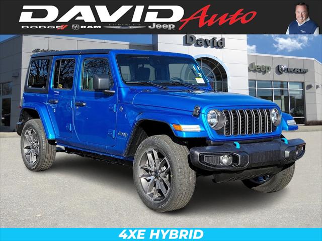 2024 Jeep Wrangler 4xe WRANGLER 4-DOOR SPORT S 4xe