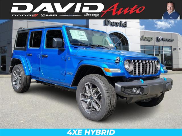 2024 Jeep Wrangler 4xe WRANGLER 4-DOOR SPORT S 4xe