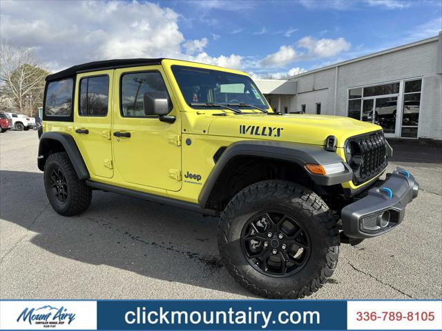 2024 Jeep Wrangler 4xe WRANGLER 4-DOOR WILLYS 4xe