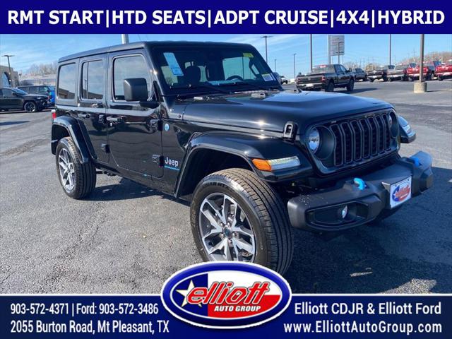 2024 Jeep Wrangler 4xe WRANGLER 4-DOOR SPORT S 4xe