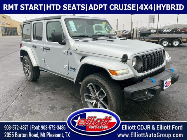 2024 Jeep Wrangler 4xe WRANGLER 4-DOOR SPORT S 4xe