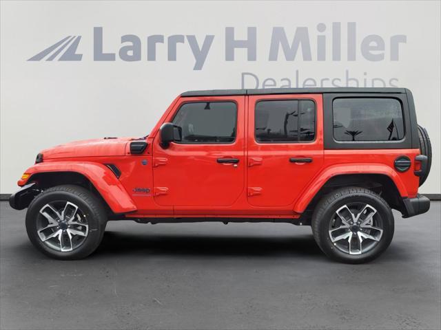 2024 Jeep Wrangler 4xe WRANGLER 4-DOOR SPORT S 4xe