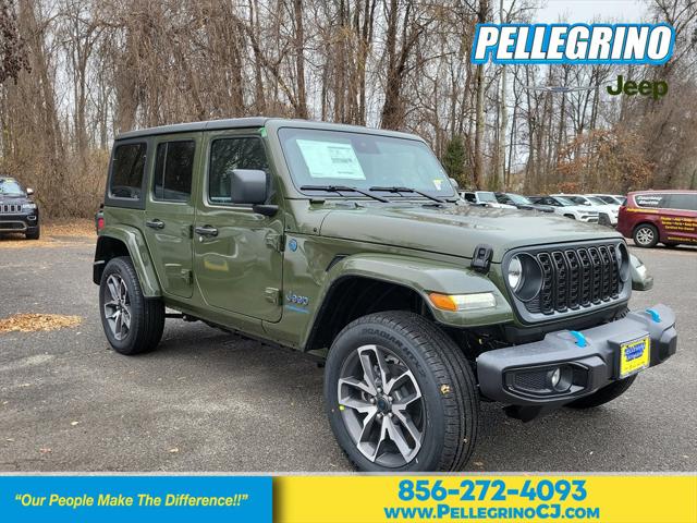 2024 Jeep Wrangler 4xe WRANGLER 4-DOOR SPORT S 4xe