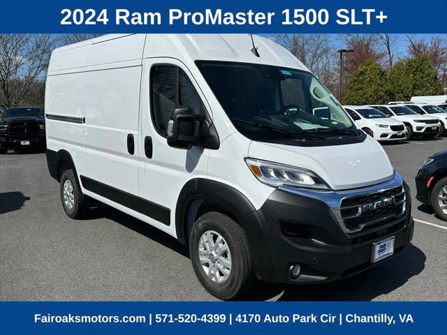 2024 RAM Ram ProMaster RAM PROMASTER 1500 SLT+ CARGO VAN HIGH ROOF 136 WB