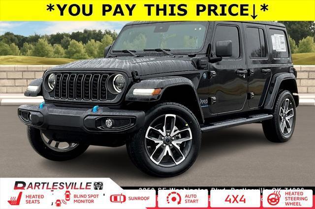 2024 Jeep Wrangler 4xe WRANGLER 4-DOOR SPORT S 4xe