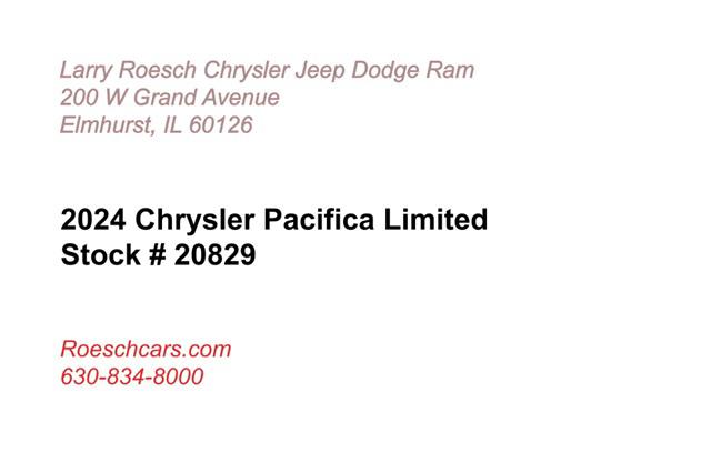 2024 Chrysler Pacifica PACIFICA LIMITED