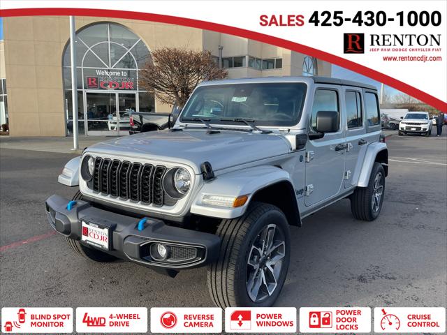 2024 Jeep Wrangler 4xe WRANGLER 4-DOOR SPORT S 4xe