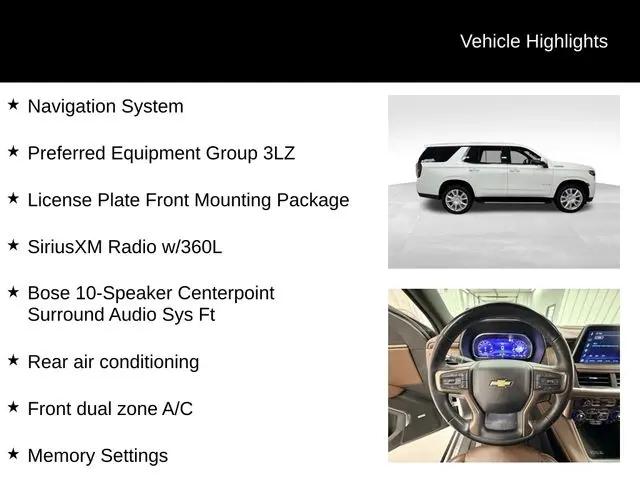 2023 Chevrolet Tahoe 4WD High Country