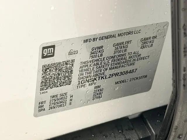 2023 Chevrolet Tahoe 4WD High Country
