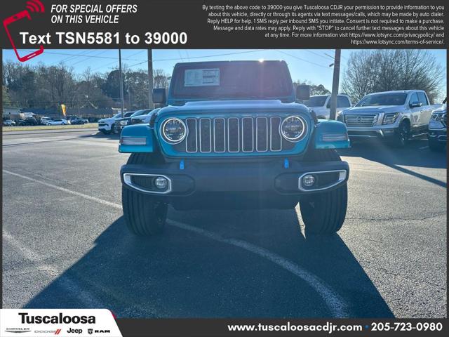 2024 Jeep Wrangler 4xe WRANGLER 4-DOOR SAHARA 4xe