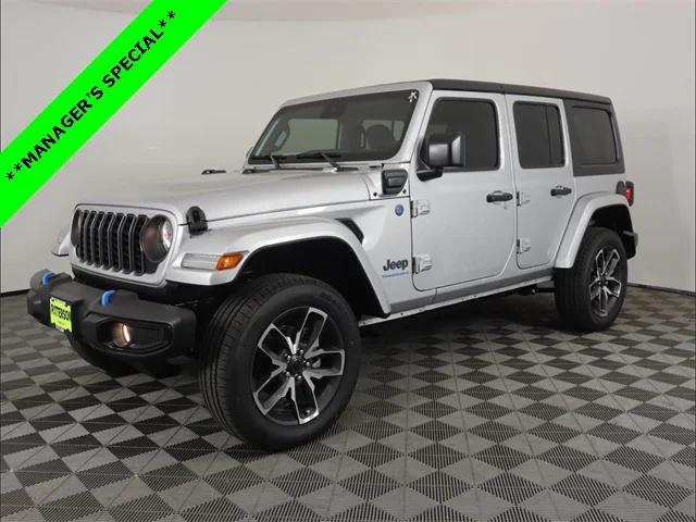 2024 Jeep Wrangler 4xe WRANGLER 4-DOOR SPORT S 4xe