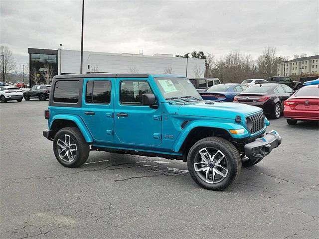 2024 Jeep Wrangler 4xe WRANGLER 4-DOOR SPORT S 4xe